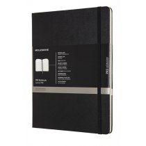 Записник Недатований Moleskine PRO 19 х 25 см / Чорний