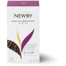 Чай черный пакетированной Newby English Breakfast 25шт х 2г