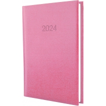 Щоденник датований 2024, PRINCIPE, рожевий, А5