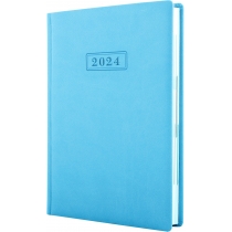Щоденник датований 2024, VIVELLA, блакитний, А5