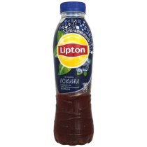 Чай холодний Lipton чорний зі смаком лохини, 0,5л