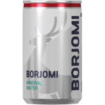 Вода минеральная Боржоми, сил / газ, ж / б 0,15л