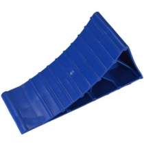 Черевик противідкатний Poputchik пластик синій 220 х 80 х 115  1 шт