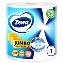 Рушники паперові Zewa Jumbo,  2 шари 1 рулон