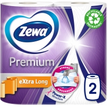 Рушники паперові Zewa Premium, 2 шари 2 рулони