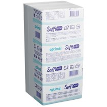 Рушники Vскладання 17г/м 2ш. білий 150шт.SoffiPRO Optimal 210*230