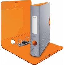 Папка-регистратор Leitz Active Urban Chic 180°, 65мм, серая