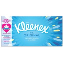 Серветки Kleenex  Original  тришарові в  коробці 70 шт