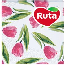 Серветки Ruta Весняна двошарові з друком 33х33см 20шт