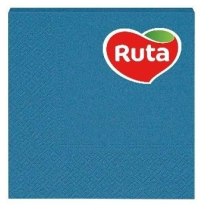 Серветки Ruta тришарові 33х33см лазурні 20шт