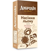 Насіння льону харчове Добродія 350г (ПП)