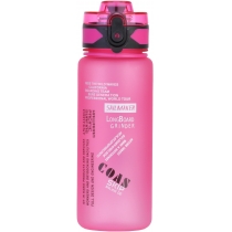 Пляшка для води, Optima, Coast, 500 мл, рожева