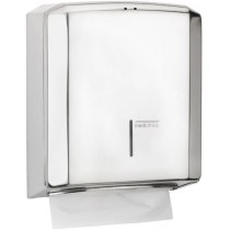 Держатель бумажных полотенец Mediclinics WALL MOUNTED глянцевый, нерж. сталь