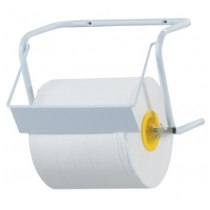 Держатель бумажных полотенец MAXI INOX WALL MOUNTED в рулоне настенный, белый, металл