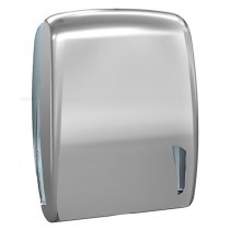 Держатель бумажных полотенец LINEA SKIN титановый / прозрачный, пластик