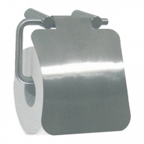 Тримач туалетного паперу в рулоні MEDINOX  з кришкою ,нерж.сталь