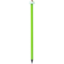 Олівець чорнографітний HB із фігуркою "Тістечко", зелене покриття
