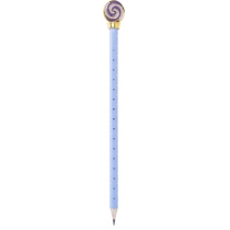 Олівець чорнографітний HB із фігуркою "Цукерка", фіолетове покриття