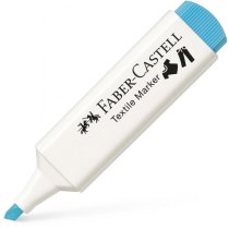 Маркер для тканини Faber-Castell Textile Marker, колір блакитний