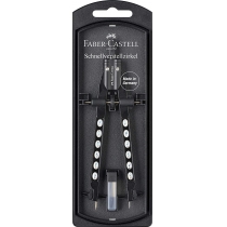 Циркуль Faber-Castell Quick set compass FACTORY Chrome Black, діаметр 340 мм
