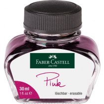 Чорнило для перових ручок Faber-Castell Fountain Pen Ink Bottle Pink, 30 мл колір рожевий