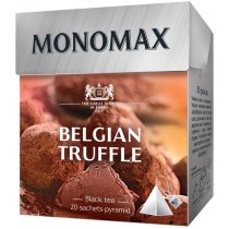 Чай черный цейлонский в пирамидках Мономах Belgian Truffle с лапачо и ароматом трюфеля