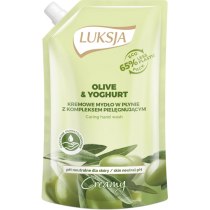Крем-мыло жидкое LUKSJA HAND CLEANSER запаска Оливки и Йогурт 400мл