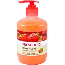 Крем-мило  FJ Strawberry & Guava 460мл