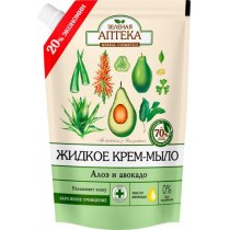 Рідке мило Зелена аптека дой-пак «Алое і авокадо» 460мл