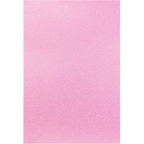 Фоаміран з блискітками, 20х30 см, 2 мм, неоновий рожевий