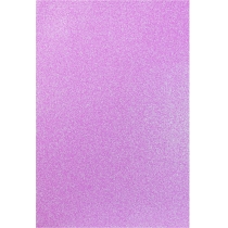 Фоаміран з блискітками, 20х30 см, 2 мм, неоновий фіолетовий