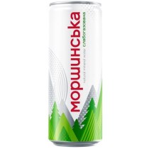 Вода минеральная Моршинская, сл/газ, 0,33л. м/б
