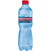 Вода мінеральна Миргородська, сил/газ, 0,5л.