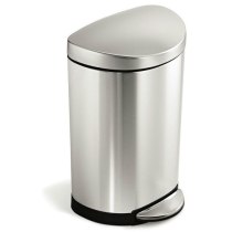 Відро для сміття Simplehuman Delux з педаллю напівкругле, 10л