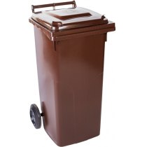 Контейнер для ТБО 240л., т.корич.