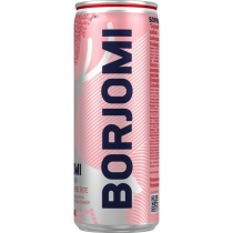Вода мінеральна Borjomi Flavored Суниця-Трав, м/б, сил/газ  0,33л