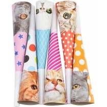 Набір Funny Cats з 6 горнів-гудків для свисту 19 см, кольори асорті