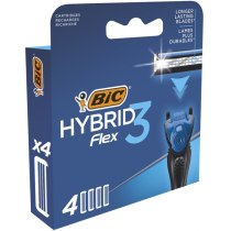 Змінні картриджи для гоління Flex 3 Hybrid 4шт.