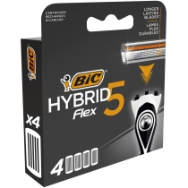 Змінні картриджи для гоління Flex 5 Hybrid 4шт.