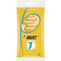 Бритва без змінних картриджів BIC 1 Sensitive 5 шт.