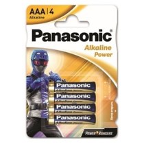 Батарейка PANASONIC LR03 Alkaline Power Rangers 1х4 шт