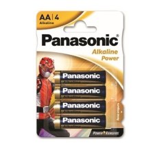 Батарейка PANASONIC LR06 Alkaline Power Rangers 1х4 шт