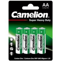 Батарейка CAMELION R6P-BP4G Green 1x4 шт