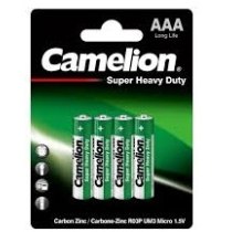 Батарейка CAMELION R03P-BP4G Green 1x4 шт