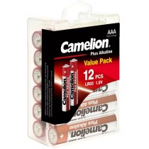 Батарейка CAMELION LR03-PBH12 Plus Alkaline (Plastic Box) 1x12 шт