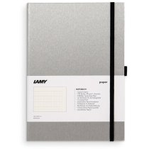 Записник Lamy A5 / Лінійка Хром та Чорний