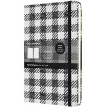 Записник Moleskine Blend Pied-de-poule 13 х 21 см / Лінійка Шаховий Паттерн