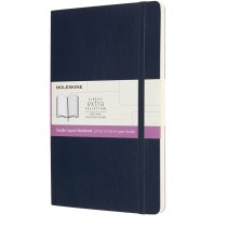 Записник Moleskine Classic 13 х 21 см / Лінійка-Нелінований Сапфір М’який