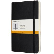 Записник Moleskine Classic Expanded 13 х 21 см / Лінійка Чорний М'який