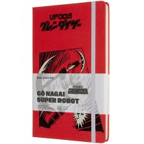 Записник Moleskine G? Nagai Super Robot 13 х 21 см / Нелінований Червоний